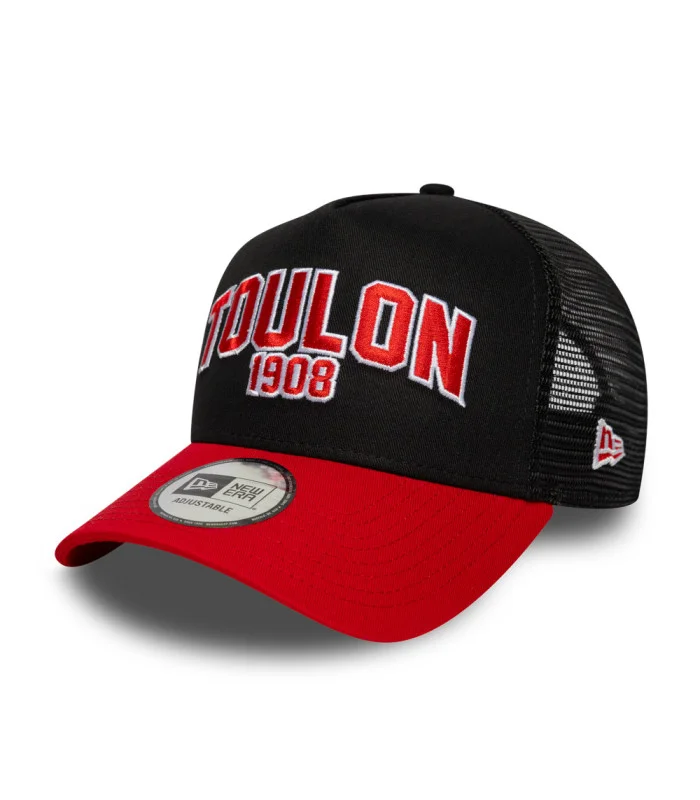 Casquette 9FORTY E-Frame Trucker Collegiate RC Toulonnais Rugby Adulte Taille Unique Noire