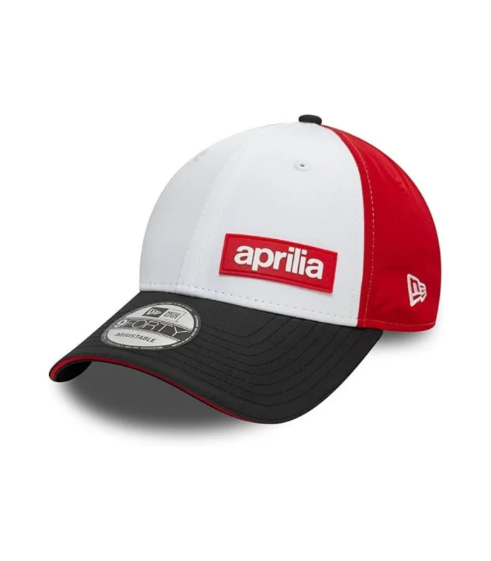 Casquette 9FORTY Flawless Patch Aprilia Moto GP officiel Rouge/Blanc/Noir Taille Unique Adulte