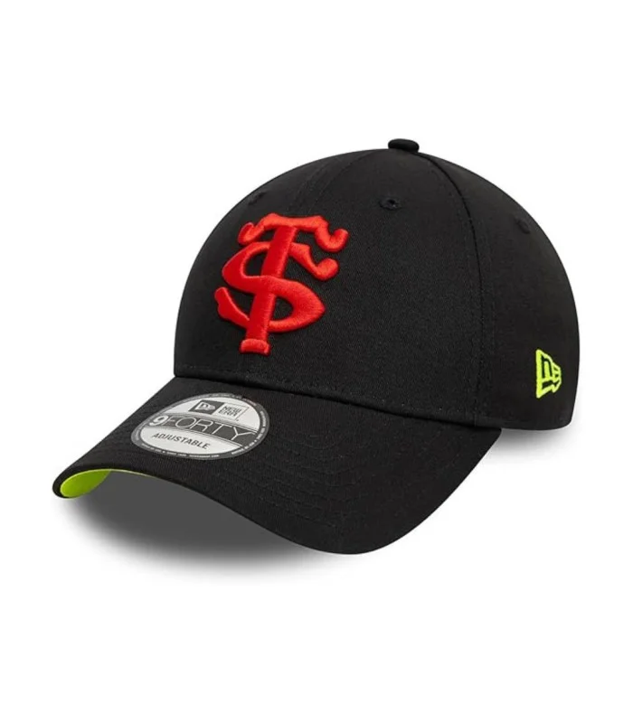 Casquette 9FORTY Stade Toulousain Rugby Officiel Logo Rouge Noir Taille Unique Adulte