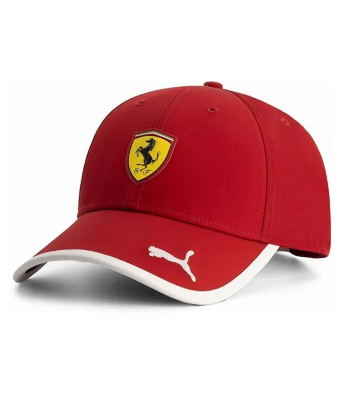 Casquette Ferrari F1 Rouge Cerise – Leclerc / Hamilton – Adulte