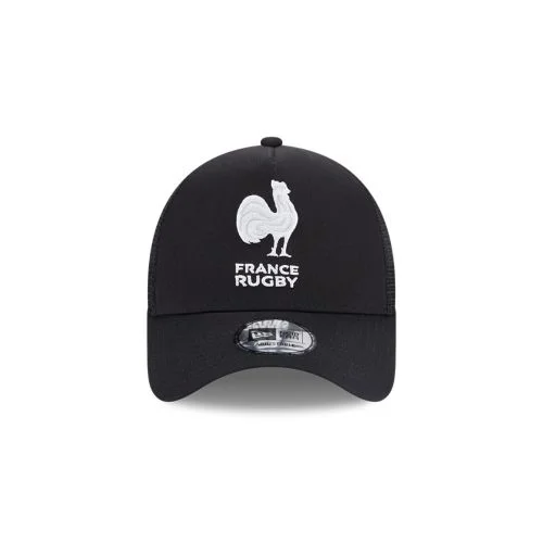 Casquette FRANCE RUGBY & NEW ERA MONOCHROME EF TRUCKER Adulte