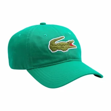 Casquette Lacoste Men RK4711 Oversized Fluorine Green