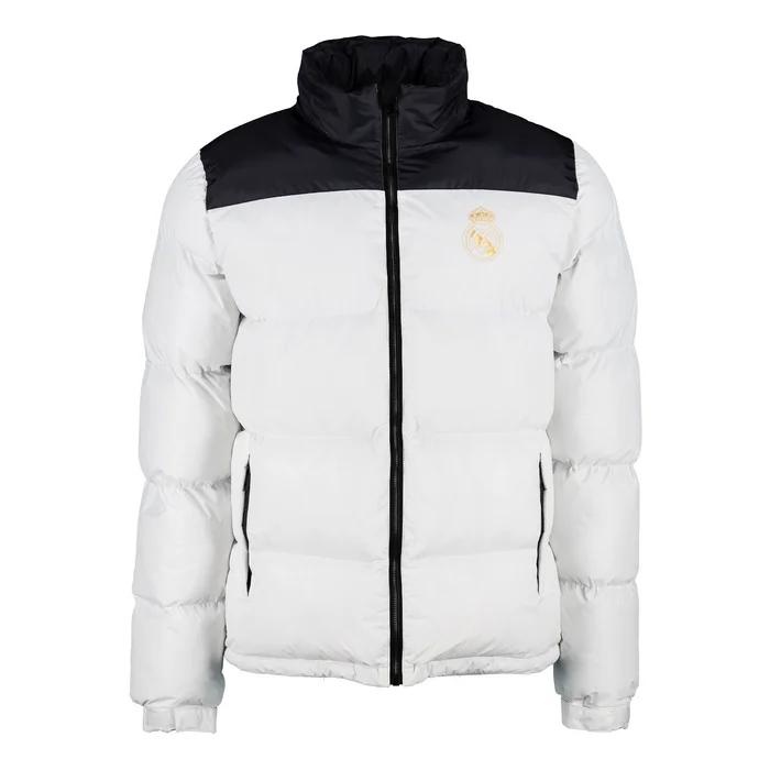 Cazadora Real Madrid Outwear 4all Hombre Acolchada Montaña Blanco – Boutique Officiel Real Madrid CF