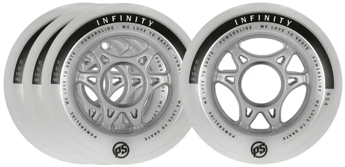 Certifié Infinity Roues Roller Pack de 4