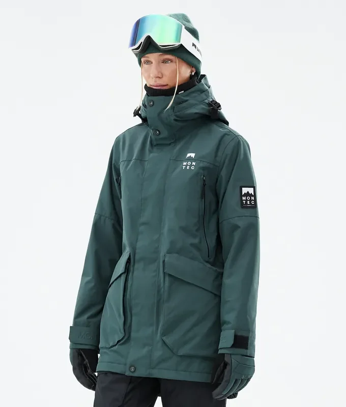 Certifié Montec Virago W Veste Snowboard Femme Dark Atlantic