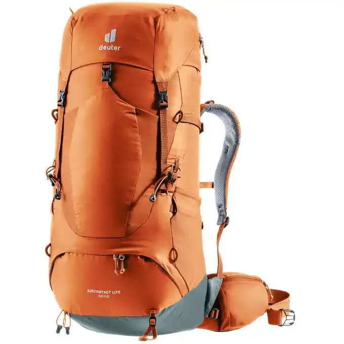 Certifié Sac à dos Deuter AIRCONTACT LITE 50 + 10 Chestnut Teal