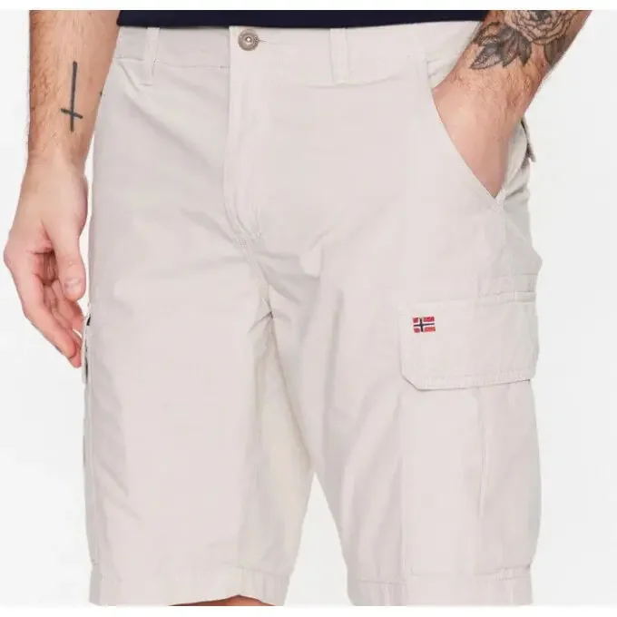 Certifié Short cargo Napapijri NOTO 5 N90 Beige Silvr
