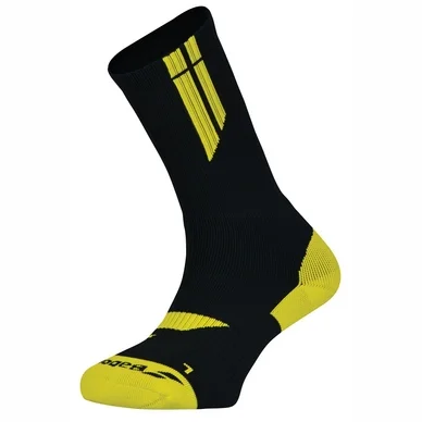 Chaussettes Babolat Team Big Logo Men Black Blazing Yellow