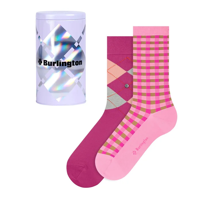 Chaussettes coffret-cadeau femme Burlington Fashion Gift Tin [Taille 36/41]