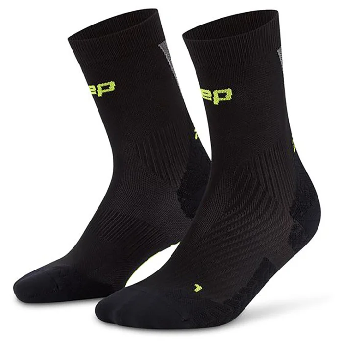 Chaussettes de compression mi-longues CEP Compression Core Run Ultralight