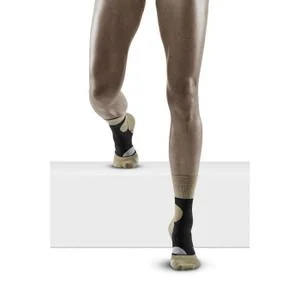 Chaussettes de compression mi-mollets de randonnée en mérinos femme