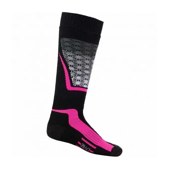 Chaussettes de ski Rossignol W WOOL & SILK fluo pink Super Prix