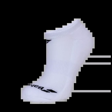 Chaussettes de Tennis Babolat Invisible White White (lot de 3)