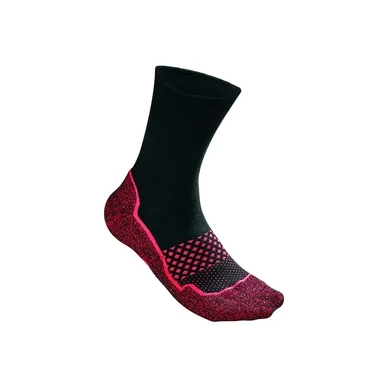 Chaussettes de Tennis Wilson Men Amplifeel Sock Black Fiery Coral (1 paire)