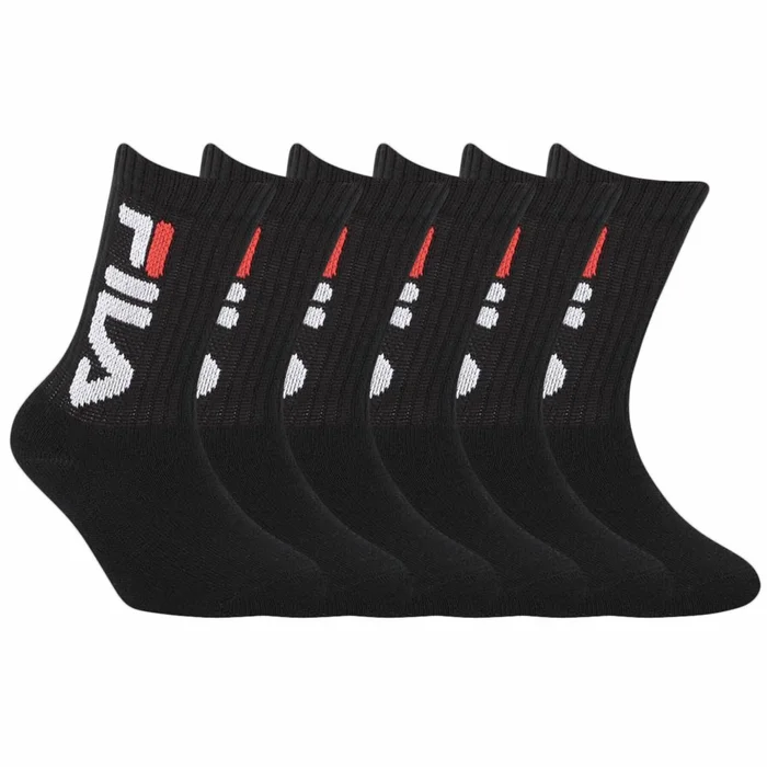 Chaussettes enfant Fila F8598 (x6) [Taille 31/34]
