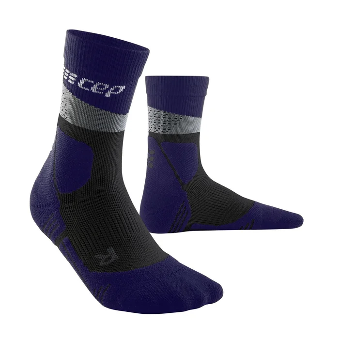 Chaussettes femme CEP Compression Max cushion Mid Cut [Taille 37/40]