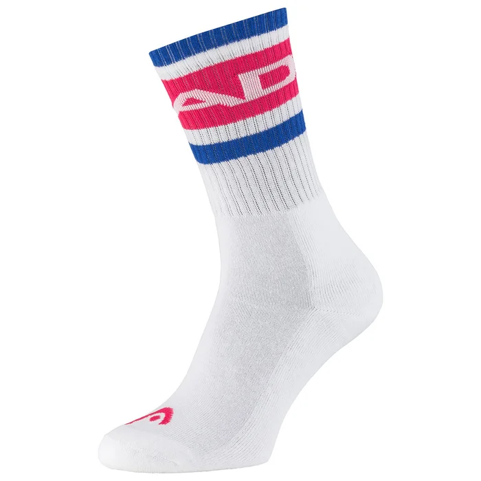 Chaussettes Head LONG CREW bleu/rouge