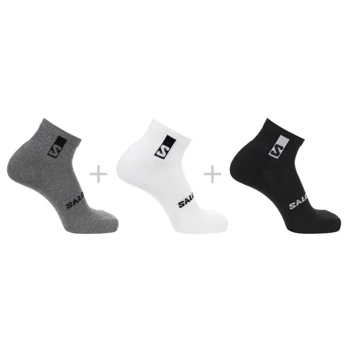 Chaussettes Salomon EVERYDAY ANKLE 3-PACK Meilleur Choix