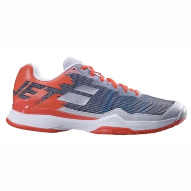 Chaussure de Tennis Babolat Men Jet Mach I Omni Clay Silver Fluo Strike