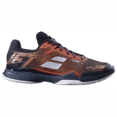 Chaussure de Tennis Babolat Men Jet Mach II Clay Dark Red Black
