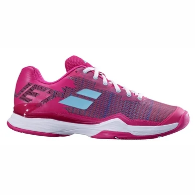Chaussure de Tennis Babolat Women Jet Mach I All Court Purple Blue Pastel