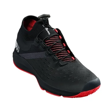 Chaussure de Tennis Wilson Homme Kaos 3.0 SFT Clay Noir Rouge