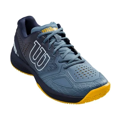 Chaussure de Tennis Wilson Homme Kaos Comp 2.0 Bleu Or Fusion