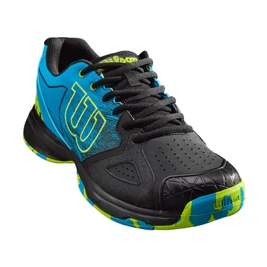 Chaussure de Tennis Wilson Men Kaos Devo Hawaiian Surf Black Lime Punch
