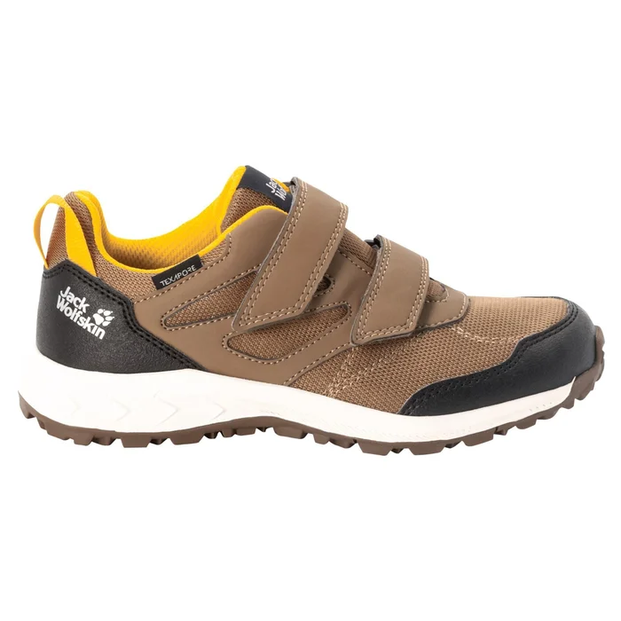 Chaussures de randonnu00e9e enfant Jack Wolfskin Woodland Texapore Low VC [Taille 26]