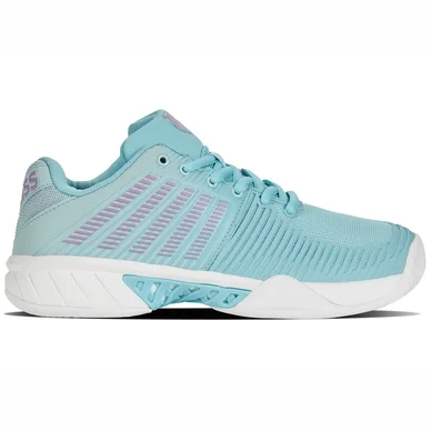 Chaussures de Tennis K Swiss Women Express Light 2 Angel Blue Icy Morn White