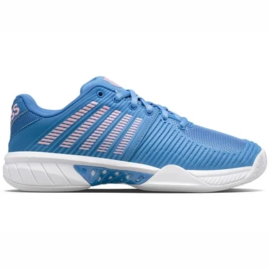 Chaussures de Tennis K Swiss Women Express Light 2 Silver Lake Blue Star Sapphire White