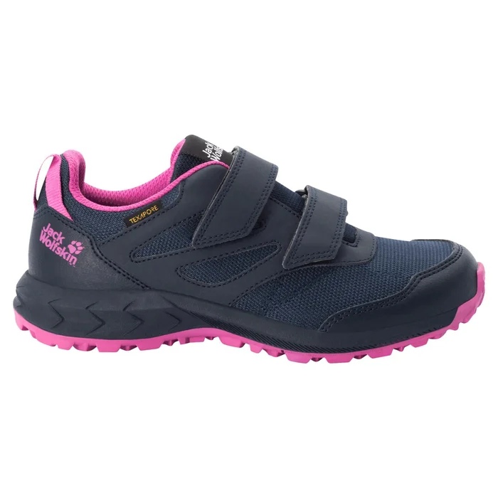 Chaussures enfant Jack Wolfskin woodland texapore low vc [Taille 34]