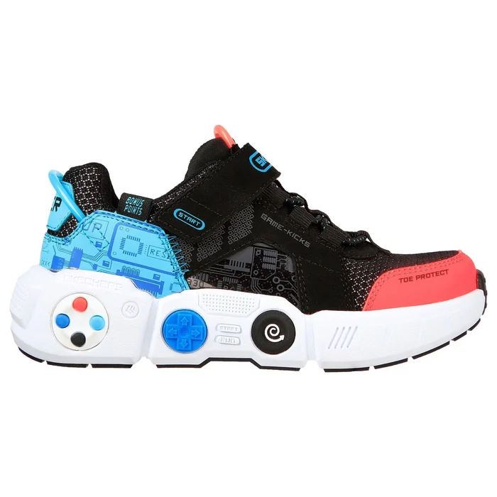Chaussures enfant Skechers Game Kicks : Gametronix [Taille 27]