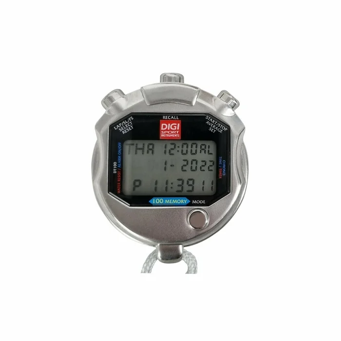 Chronomètre 100 mémoires en métal Digi Sport Instruments DTM100