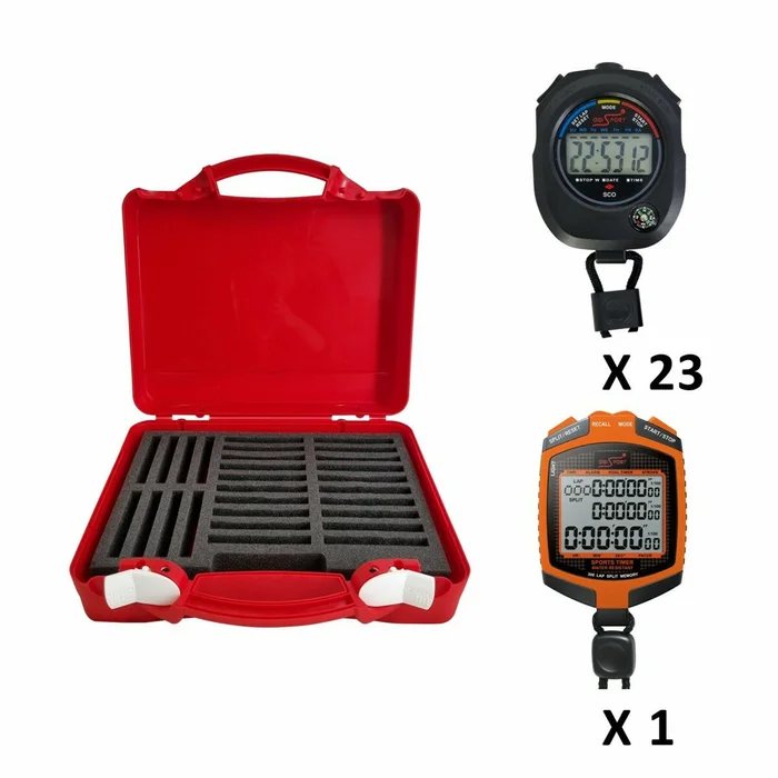 Coffret 23 chronomètres scolaire + 1 chronomètre C300 Digi Sport Instruments