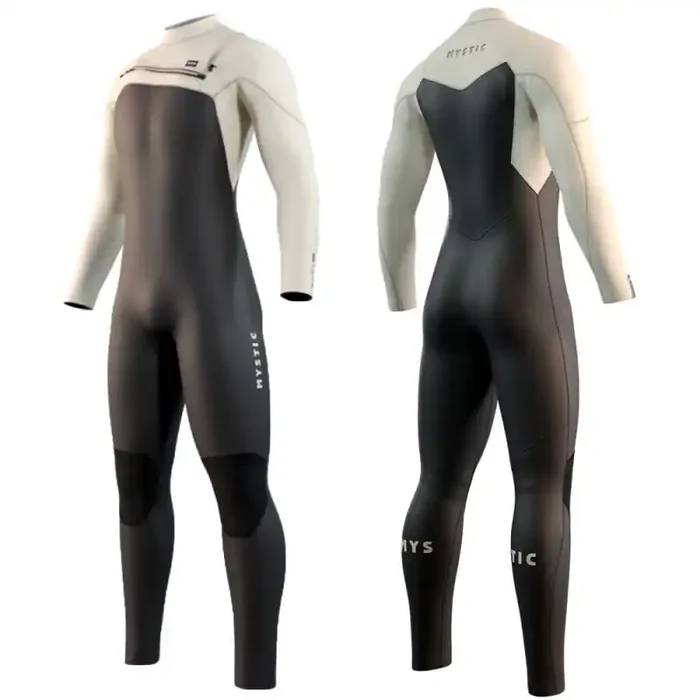 Combinaison neoprene mystic motion 3-2 frontzip black sand Nouveauté