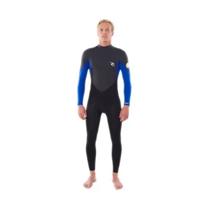 Combinaison néoprène Rip curl omega 4/3 back zip steamer blue Offre Du Jour