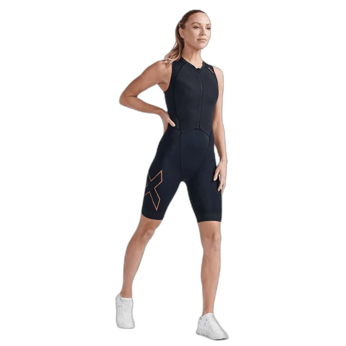Combinaison trifonction fermeture sur le devant femme 2XU Light Speed [Taille L]