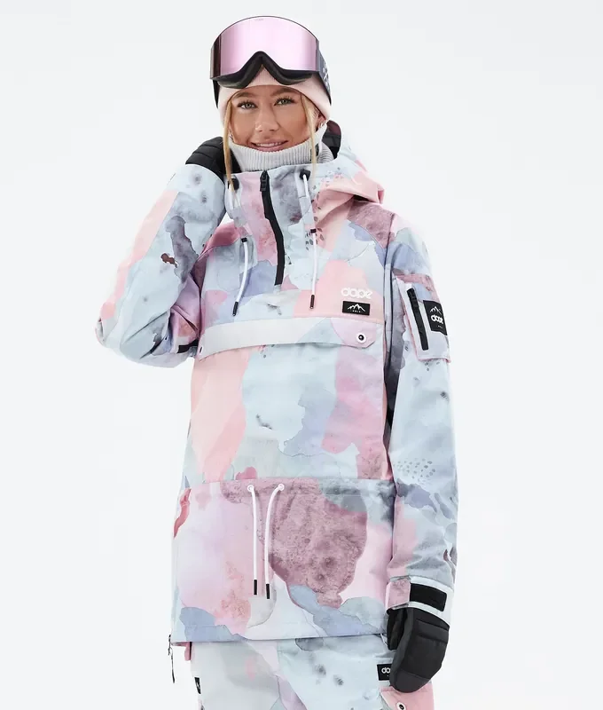 Commande En Gros Dope Annok W Veste Snowboard Femme Washed Ink