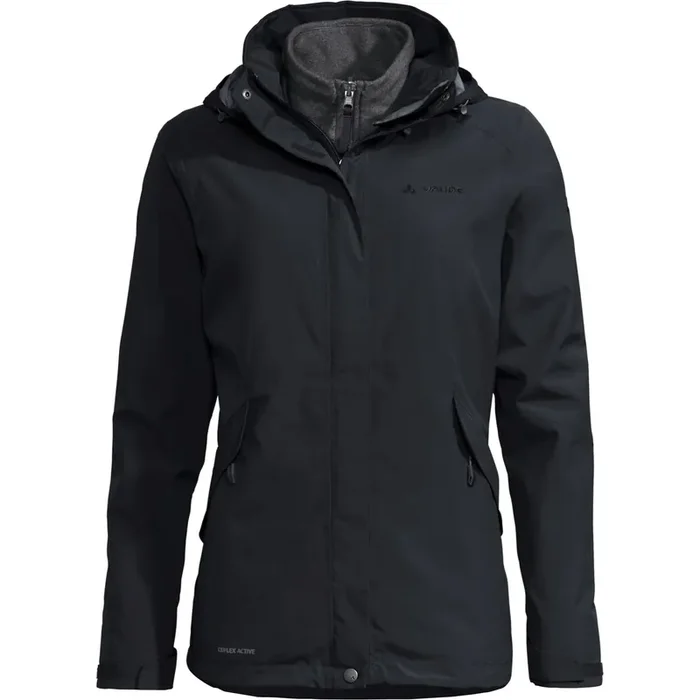Commande En Gros Vaude Women&rsquo;s Rosemoor 3in1 Jacket, veste d&rsquo;hiver, femme, noir
