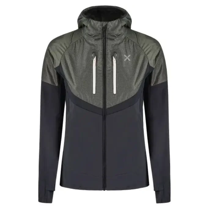 Commande En Gros Veste femme Montura Spitze Hybrid – Ardoise/Vert Sauge