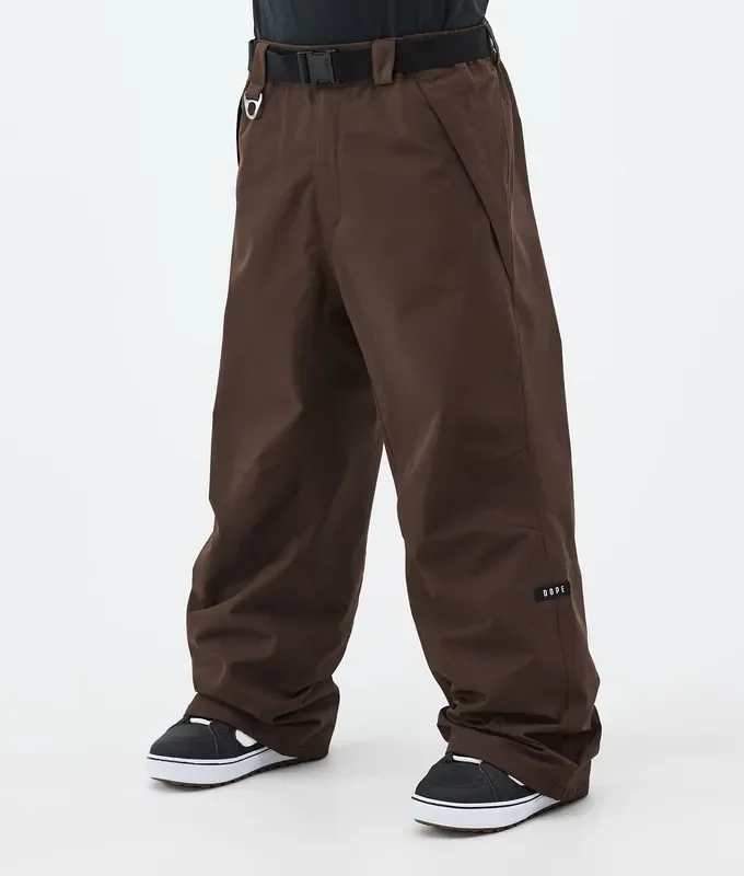 Commander Maintenant Dope Big Pantalon de Snowboard Homme Dark Brown