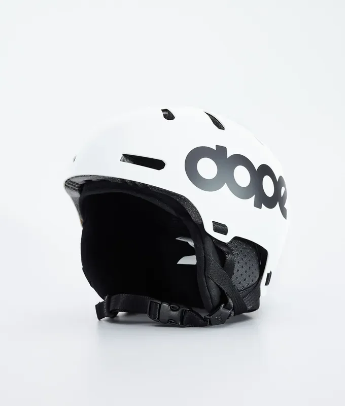 Commander Vite Dope Macon 2.0 Casque de Ski Classic Matte White w/ Black