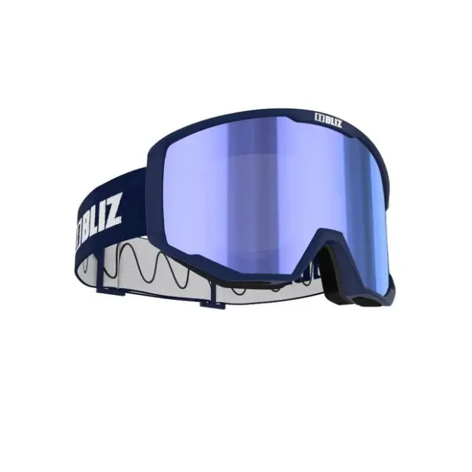 Commander Vite Masque de ski Bliz SPARK Dark Blue/Brown/Blue Multi