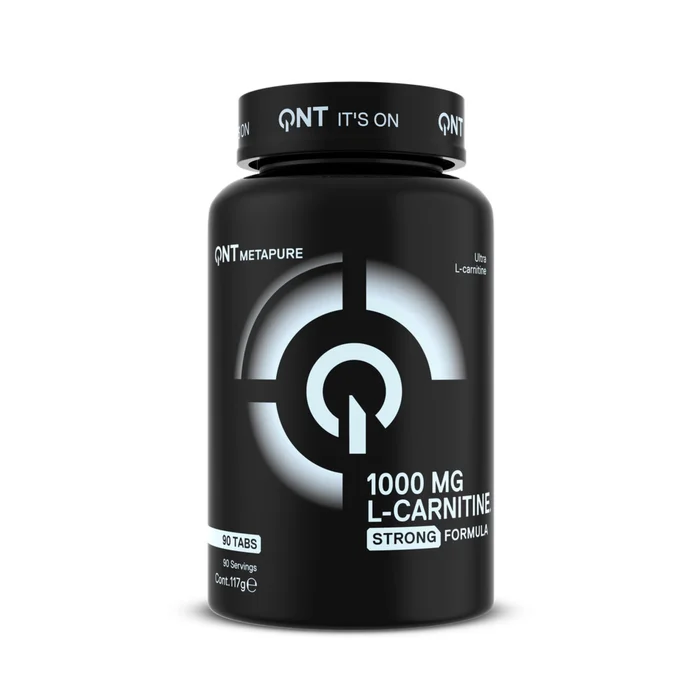 Complément alimentaire 90 tablettes QNT Maxi L-Carnitine [Taille 1000 mg]