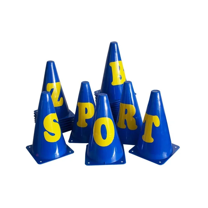 Cône d&rsquo;entraînement avec lettres Tanga sports [Taille 23 cm]