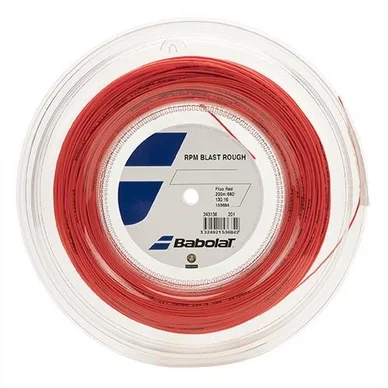 Cordage Babolat RPM Blast Rough Fluo Red 1.35mm/200m
