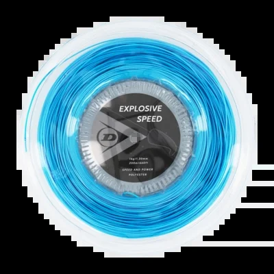 Cordage de Tennis Dunlop Explosive Speed 16G Bleu 1,3mm/200m