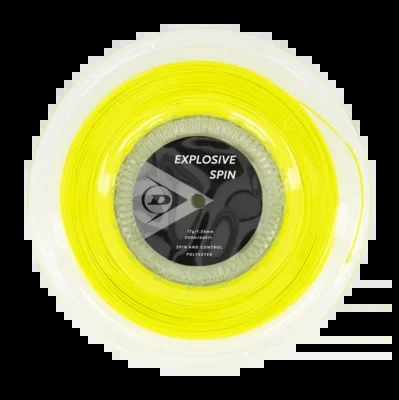 Cordage de Tennis Dunlop Explosive Spin 17G Yellow 1,25mm/200m