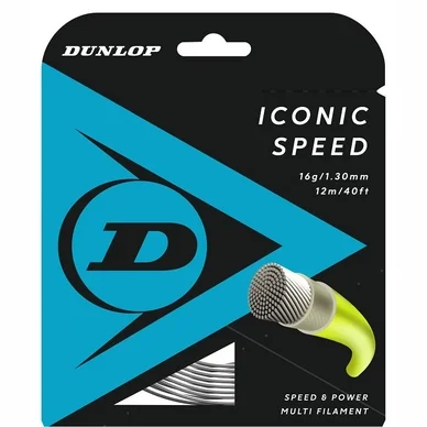 Cordage de Tennis Dunlop Iconic Speed 1.3mm / 12m